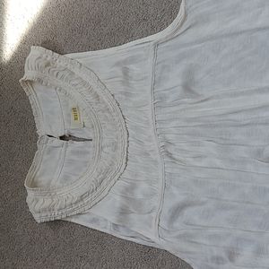 Maeve Anthropologie Cream Lace Tank top